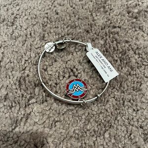 Alex and Ani Wonder Woman bracelet.